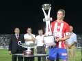 FutbolAtlético de madrid y Sporting de Lisboa diputan la final del Trofeo Ibérico en el Nuevo Vivero