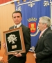 Olivenza feria del toro Ortega Cano recibe encina de plata