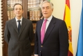 nuevos vocales del Consejo Consultivo de Extremadura, Juan Ignacio Barrero y Juan Manuel Rodríguez Barrigón.