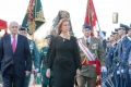 Badajoz, Casa Real, Dia del pilar, La reina doña sofia, presde los actos de celebracion del dia del pilar, patrona de la guardia civil