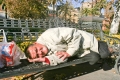 mendigo durmiendo en San frnacisco
